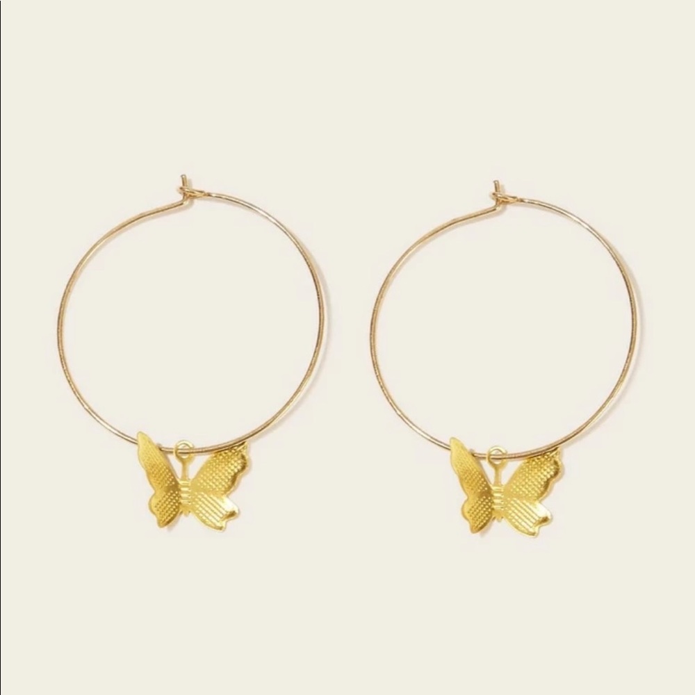 Butterfly Hoops - Picture 2 of 5